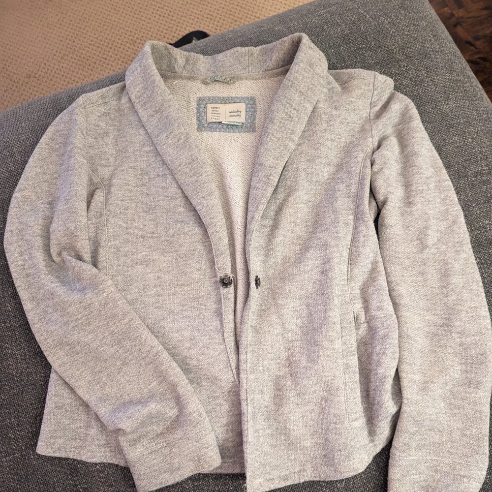 Anthropology Sweater Blazer